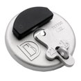 thumbnail image 3 of 2X Tapa de DepóSito de Combustible con Bloqueo 7X7700 para Excavadora CAT D6R D5C 311D 312D 320D 321D 323D Gris, 3 of 6