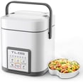 thumbnail image 1 of Mini Rice Cooker 2 Cups Uncooked,1.2L Portable Rice Cooker, Travel Rice Cooker Small for 1-2 People, Personal Rice Cooker, Food Steamer, Multi-cooker for Brown Rice, White Rice, Soup,, 1 of 7