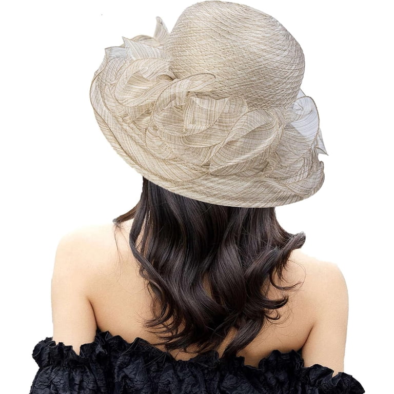 Organza Fascinator Hat for Women - Derby Cocktail Tea Party  display picture 3