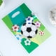 thumbnail image 2 of EeaseMX 100 bolsas de regalo con temática de fútbol, bolsas decorativas para recuerdos de fiesta, bolsas divertidas para regalos de cumpleaños infantiles (verde), 2 of 7