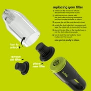 ionvac Cordless Handheld Vacuum Filter Replacement Kit, Six-Month Supply