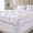 White-California King, variant on 5 Inch Memory Foam Mattress Topper For Extra Thick Gel Bed Soft Fsupportive Pad 39"x 75"
