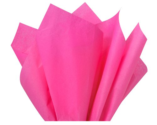 Brand New Cerise Dark Hot Pink Fuschia Bulk Tissue Paper 15" x 20" - 100 Sheets