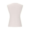 thumbnail image 6 of 2025 Women's Ribbed Tank Tops Summer Button Down Sleeveless Tank Shirts Cropped Cute Y2k Vest Tops Fashion Outfits, 6 of 6