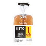 Lewis Bake Shop Better Way Keto White Hot Dog Buns, 7.5 oz, 4 Count