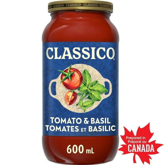 Classico Tomato & Basil 600ML, Classico Tomato & Basil 600ML