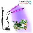 thumbnail image 1 of Tubo de luz para el crecimiento de plantas de interior con temporizador, 2 unidades, 1 of 1