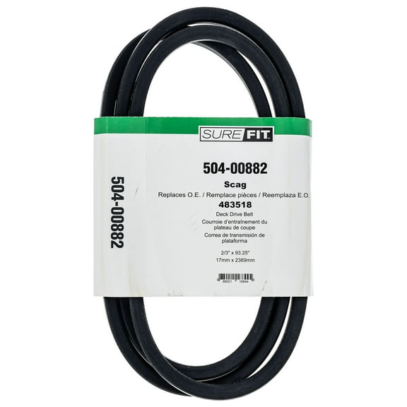 SureFit Deck Drive Belt for 48286 483518 Scag 52" 61" 72" Cut Walk-Behind