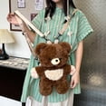 thumbnail image 5 of Jiibva Plush Bear Backpack Teddy Bear Doll Bag Multifunctional Plush Backpack Cartoon Animal Backpack Purse Gifts, 5 of 7