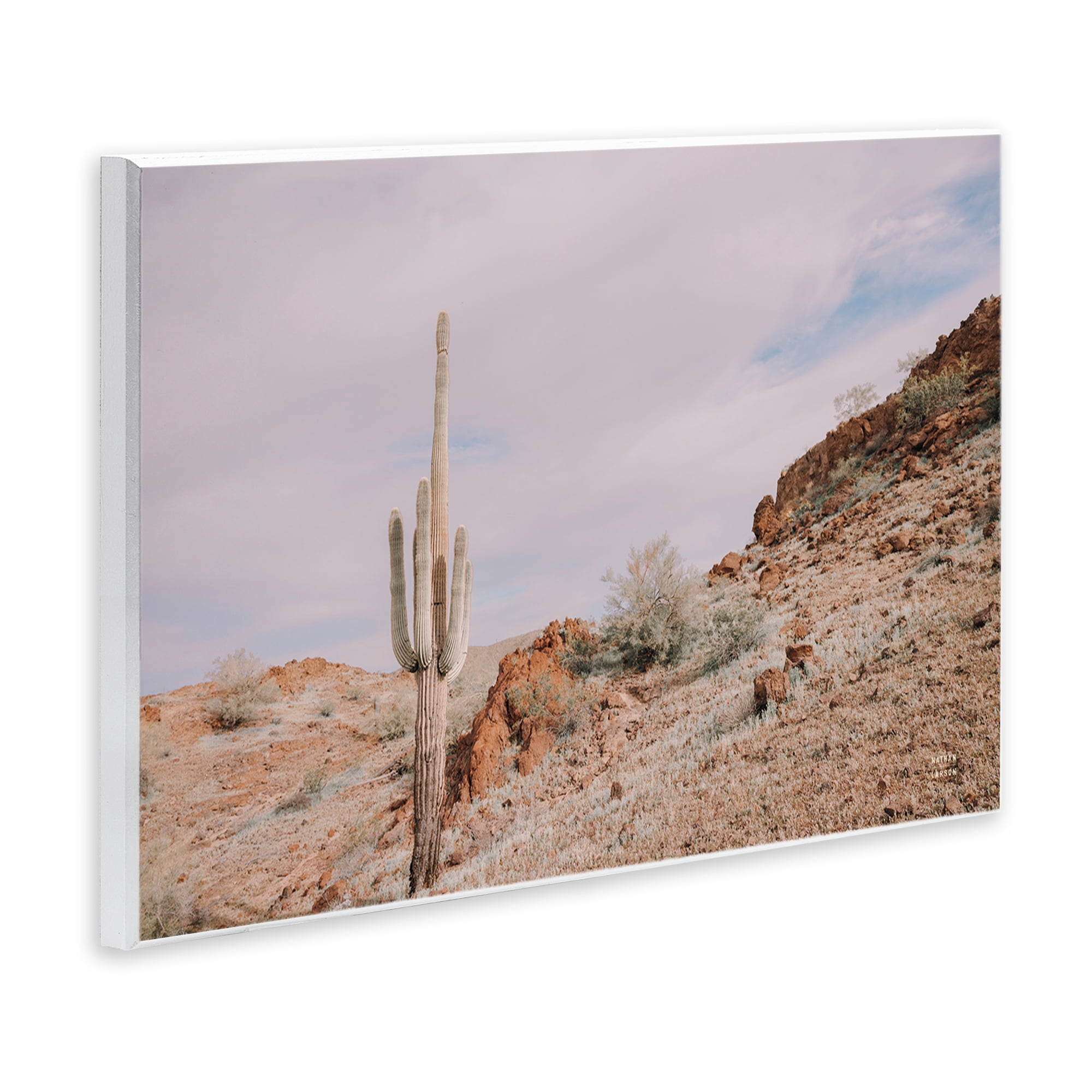 Stupell Industries The Climb Desertscape Landscape & Nature Photography Unframed Art Print Wall Art, 15 x 10