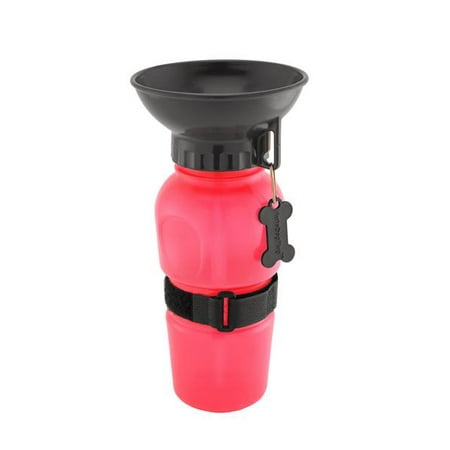 Highwave Auto Dog Mug Red, 20 oz. BPA-Free Travel Water