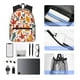 thumbnail image 4 of Disketp Autumn Leaves Mochila Ligera Clásica con Múltiples Bolsillos, Mochila Casual para Hombre y Mujer, Ideal para Escuela, Trabajo y Viajes, 4 of 6