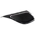 thumbnail image 4 of For Pontiac Vibe 2005 2006 2007 2008 Grille Passenger Side | Upper | Made of Plastic | Matte Dark Gray w/ Chrome Molding | Replacement For GM1200651 | 88973370, 4 of 6