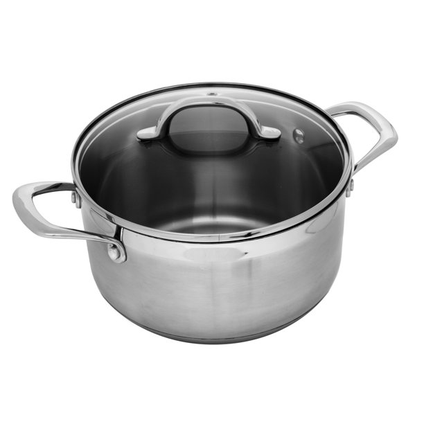 Swiss Diamond Premium Steel Stainless Dutch Oven