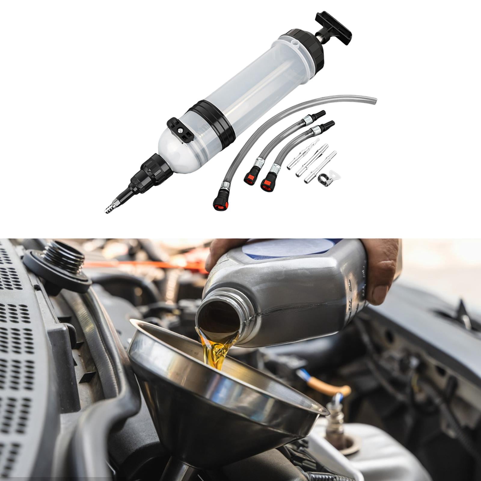 funtasica Fluid Oil Extractor Pump Brake Fluids Change Tool Durability Practical Accessories Fluid Extraction Filling Gear Oil Transfer 2ml