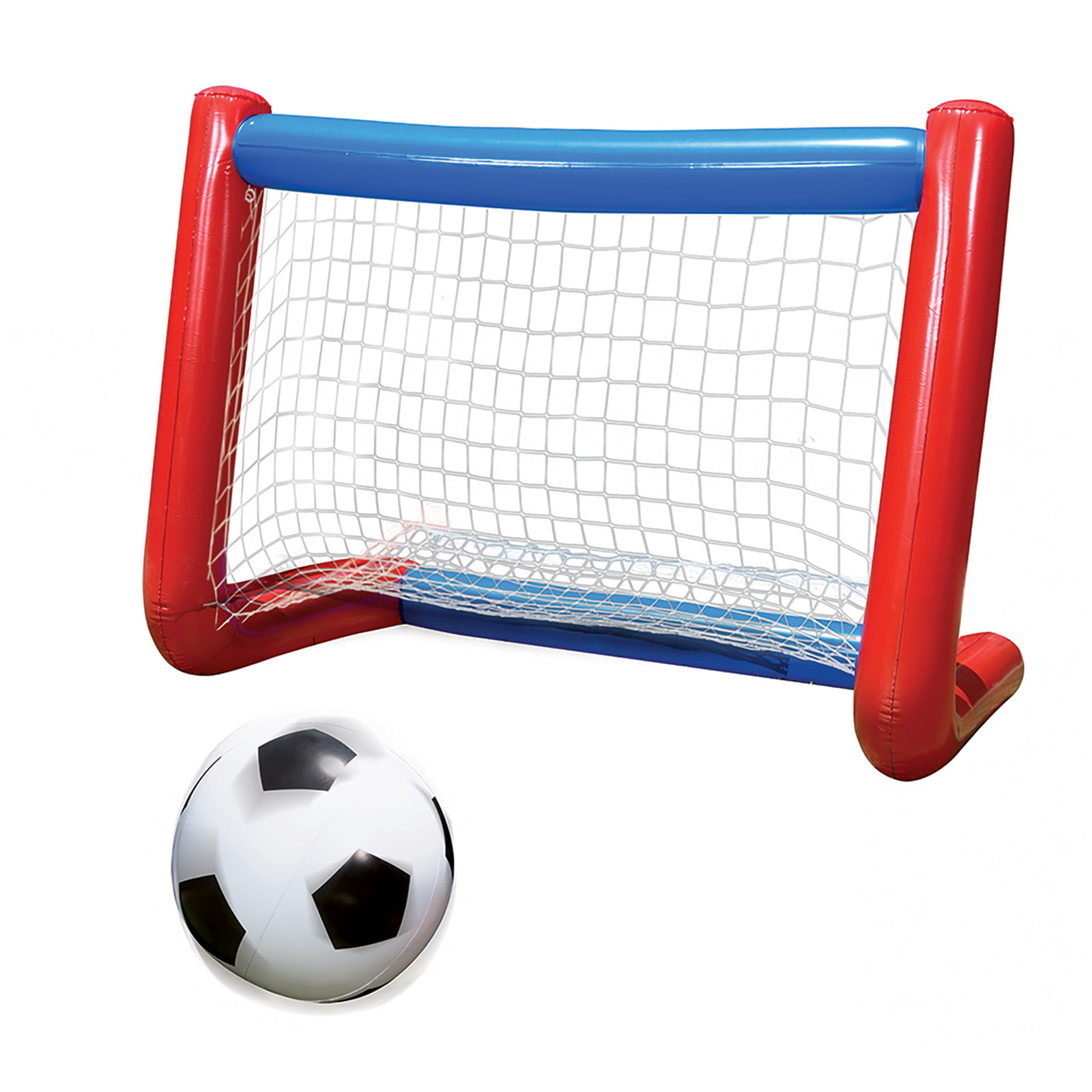 Inflatable Blow Up Goal Shooting Net Football Soccer Training Outdoor Garden 