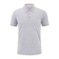 thumbnail image 2 of Big & Tall Men's Short Sleeve Business Casual Golf Shirts Pique Regular Fit 3 Button Performance Collared Tops Summer Athletic Tennis Tee Father's Day Gift, 2 of 8