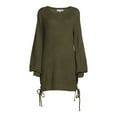 thumbnail image 6 of Love Trend New York Women’s Lace-Up Sweater Dress, 6 of 6