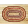 thumbnail image 1 of Earth Rugs 07-300 Honey-Vanilla-Ginger Oval Rug, 1 of 1