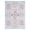 Light Blue, variant on FairOnly Modern Pastoral Flower Pattern Beige Pink 2'x6'Runner Rug Low Pile Non Slip Machine Washable Mat for Kitchen Dining Laundry