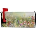 thumbnail image 2 of Spring Summer Flowers Magnetic Mailbox Cover Standard Size for Garden Yard Outdoor Decorations-18 x 20.8", 2 of 5