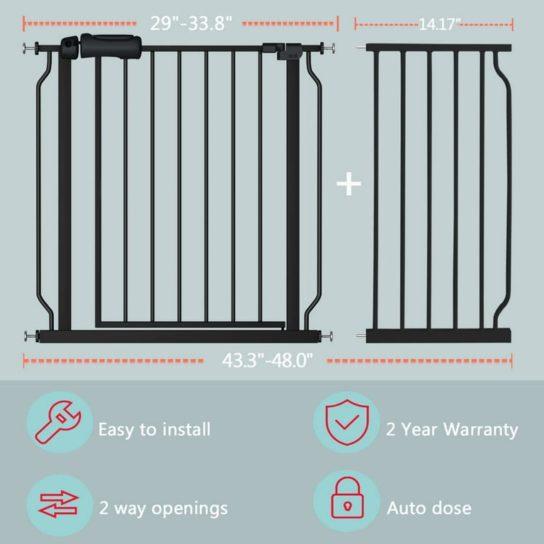 48 inch top baby gate walmart