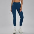 thumbnail image 6 of Women's Nude High Waisted Yoga Pants - Quick Dry, Hip Lift, No Awkward Line, Nylon Spandex, Fitness Wear, S-L, 6 of 6