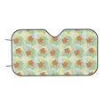 thumbnail image 7 of Balery Tropical Flowers Print Car Windshield Sun Shade,Windshield Sunshade for Car Pickup Truck SUV Accessories-Small, 7 of 7