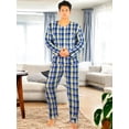 thumbnail image 4 of Pijama De Hombre Afelpada Pantalón Sudadera Tela Polar Suave, 4 of 5