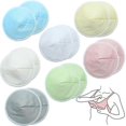 thumbnail image 2 of Almohadillas para el pecho lavables orgánicas Yashi almohadillas para el pezón para lactancia materna Cubiertas para pezones reutilizables para lactancia azul, 2 of 5