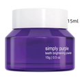 thumbnail image 2 of Pure Purple Powder Covers Stains Non Sensitive Enamel Toothpaste Powder For Coffee Tea Food And Stains. H2ofloss Organic Teeth ning, 2 of 3