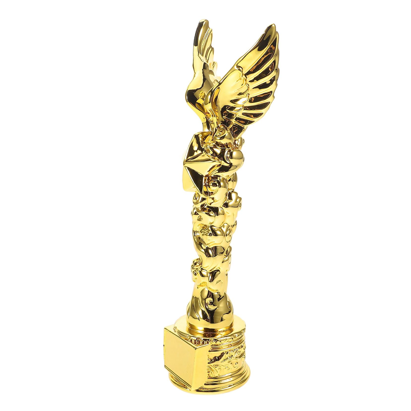 ELAYARD Golden Resin Employee Award Trophy with Design and Elegant Finish for Home or Office Recognition