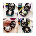thumbnail image 5 of Square Mini Universal Zipper Earphone Cable Data Cord Storage Bag Case Pouch-Pink, 5 of 5