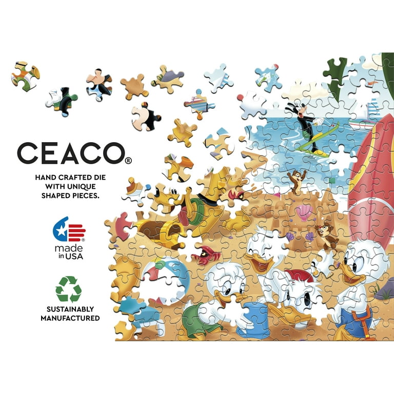Ceaco 300-Piece Disney Mickey & Minnie at the Beach