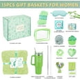 thumbnail image 2 of 15PCS Birthday Gifts for Women, Relaxing Spa Gifts Baskets for Her, Care Package with Luxury Flannel Blanket and 40 oz Tumbler, Valentines, Mothers Day, Christmas Women's Gift for Mom, Wife, Friends, 2 of 4