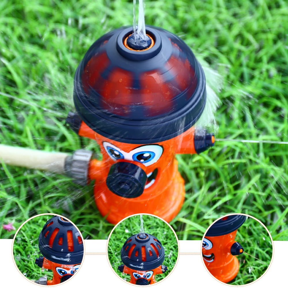 Sprinkler Toy Outdoor Fire Hydrant Swirl Spinning Splash Sprinkler Toy for Boys Girls - Walmart