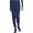 Navy, variant on Women Scrub Pant Mid Rise Jogger with 5 Pocket and Elastic Waistband DK155T, L Tall, Caribbean Blue