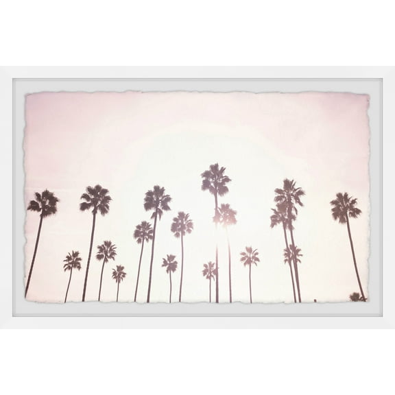 Marmont Hill The Palm Trees Framed Wall Art