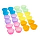 thumbnail image 4 of Moldes para hornear antiadherentes, 24 piezas Moldes para hornear reutilizables Moldes para pasteles de silicona reutilizables Moldes para hornear diseñados a medida, 4 of 6