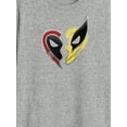 thumbnail image 5 of Deadpool & Wolverine, Men's Graphic Tee, Split locket, Sizes S-3XL, 5 of 6