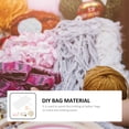 thumbnail image 4 of 1 Set of Crochet Bag Making Plates Weaving Bag DIY Grid Sheets Bag Mesh Plates, 4 of 6