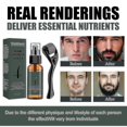 thumbnail image 3 of Kit de rodillo para el crecimiento de la barba para hombres Aceite para el crecimiento de la barba para hombres Potenciador nutritivo, 3 of 4