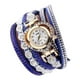 thumbnail image 4 of Reloj de pulsera de cristal Fernando para mujer azul, 4 of 6