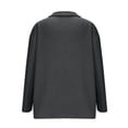 thumbnail image 3 of Womens Half Zip Pullover Sweatshirt Long Sleeve Lapel Quarter Zipper Lightweight Sweatshirts Fall Fashion Tops, 3 of 9