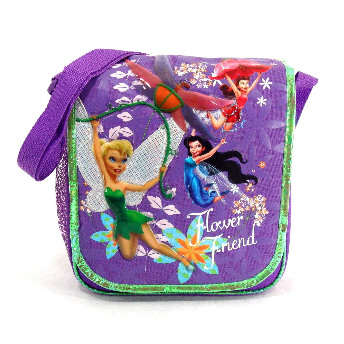 TINKER BELL DISNEY FAIRIES Girls Pink Lead-Free Insulated Lunch Tote Box NWT $20 