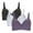 Multicolor, variant on POIUYTR 3 Pack Bra for Women Full Coverage Underwire Bras Push Up Comfort Soft Breathable Lightly Lined T-Shirt with Adjustable Elastic Straps