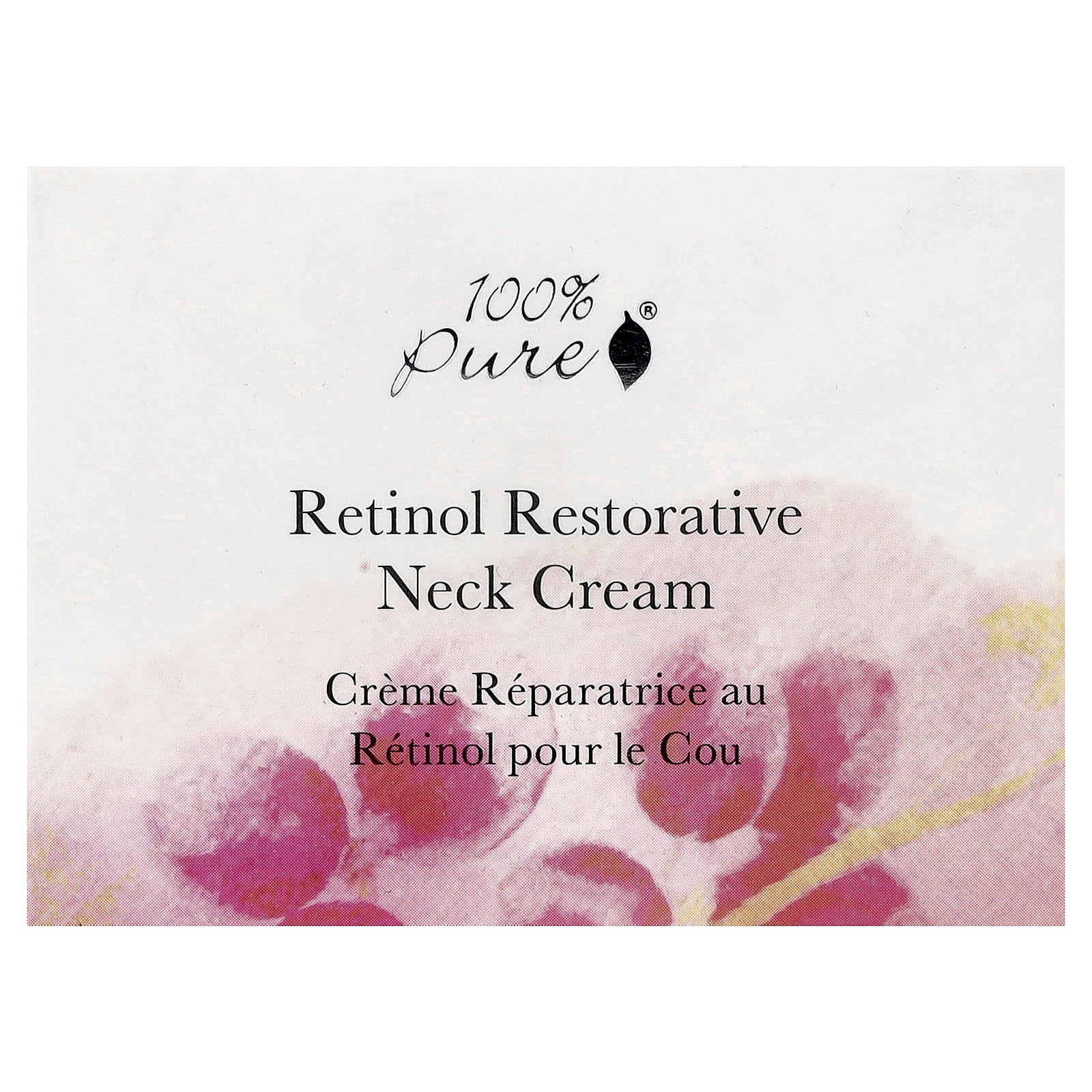 100% PURE Retinol Restorative Neck Cream, 1.5 fl oz (42.5 ml)