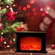 thumbnail image 4 of Chimenea con farol LED sin llama, fuego de leña parpadeante para decoración navideña Casa, 4 of 8