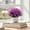 Hot Pink, variant on YAZHPA Mini Plastic Faux Plants in Pot/Small Topiary Shrubs Fake Greenery for Bathroom, House Decorations (Red Grass)