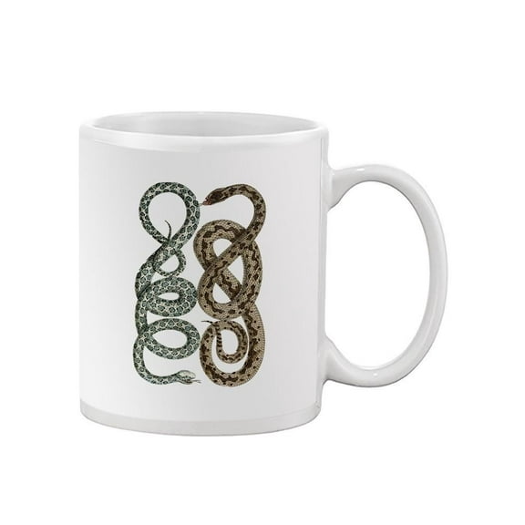 Antique Snakes. Iv Mug - Vision Studio Designs,